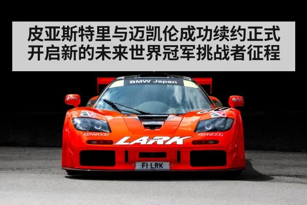 McLaren F1 car racing